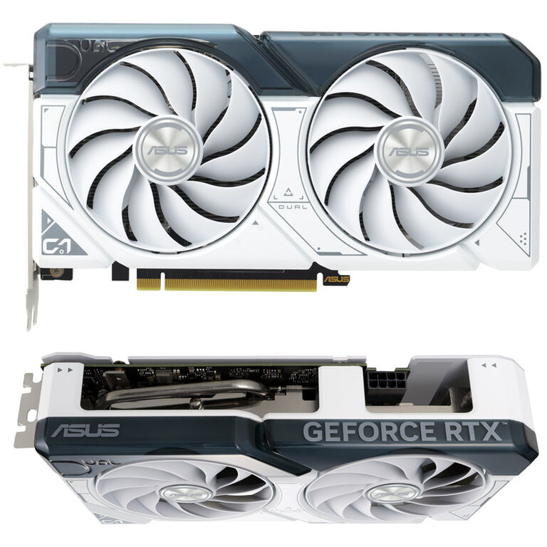 ASUS GeForce RTX 4060 Ti Dual O8G White, 8192 MB GDDR6 image number 2