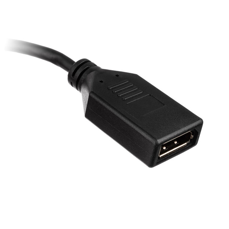 Akasa HDMI to DisplayPort Adapter Cable - black image number 4