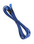 BitFenix 3-Pin Verlängerung 90cm - sleeved blau/blau image number null