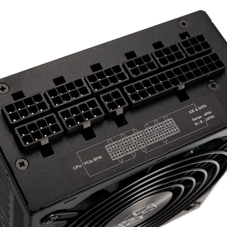 SilverStone SX1000 Platinum SFX-L power supply, 80 PLUS Platinum, fully modular - 1000 Watt image number 5