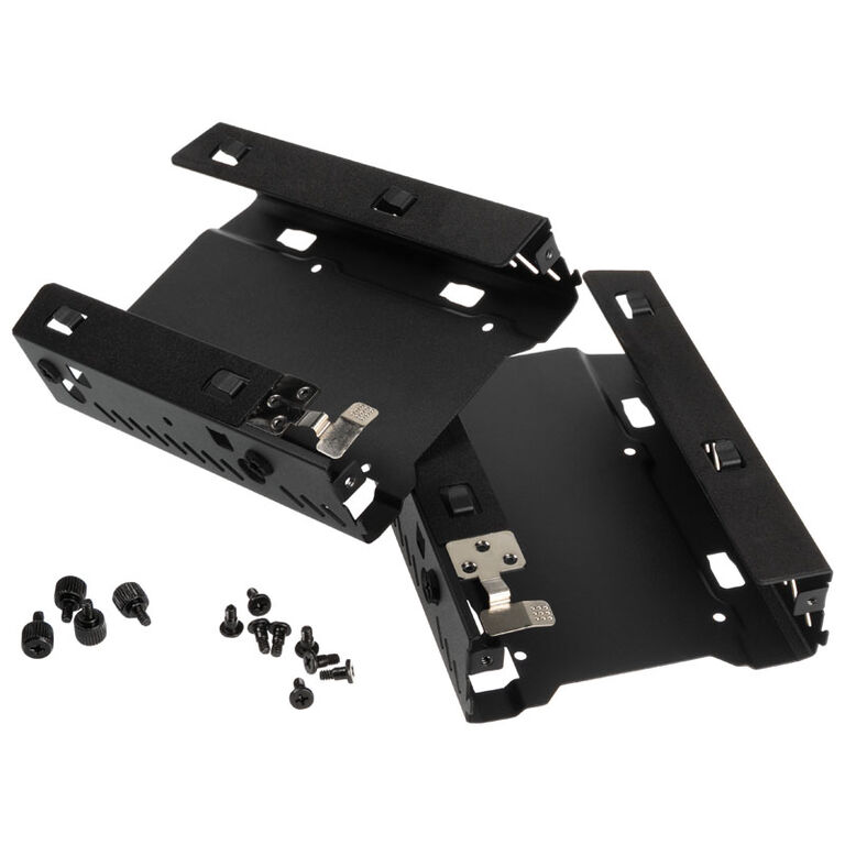 PHANTEKS HDD Mounting Frames, 2x 3,5", Stackable image number 2