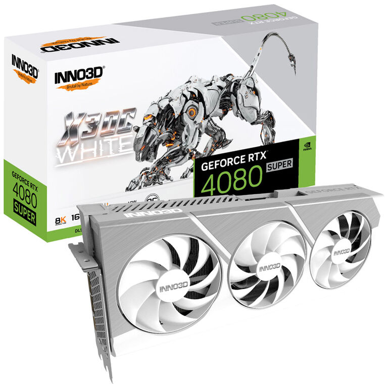 INNO3D GeForce RTX 4080 Super X3 OC White, 16384 MB GDDR6X image number 0