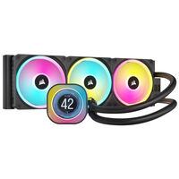 Corsair iCUE LINK H150i RGB LCD Complete Water Cooling - 360 mm, black