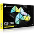 Corsair iCUE LC100 Case Accent Lighting Panels - Mini Triangle - 9x Tile Expansion Kit image number null