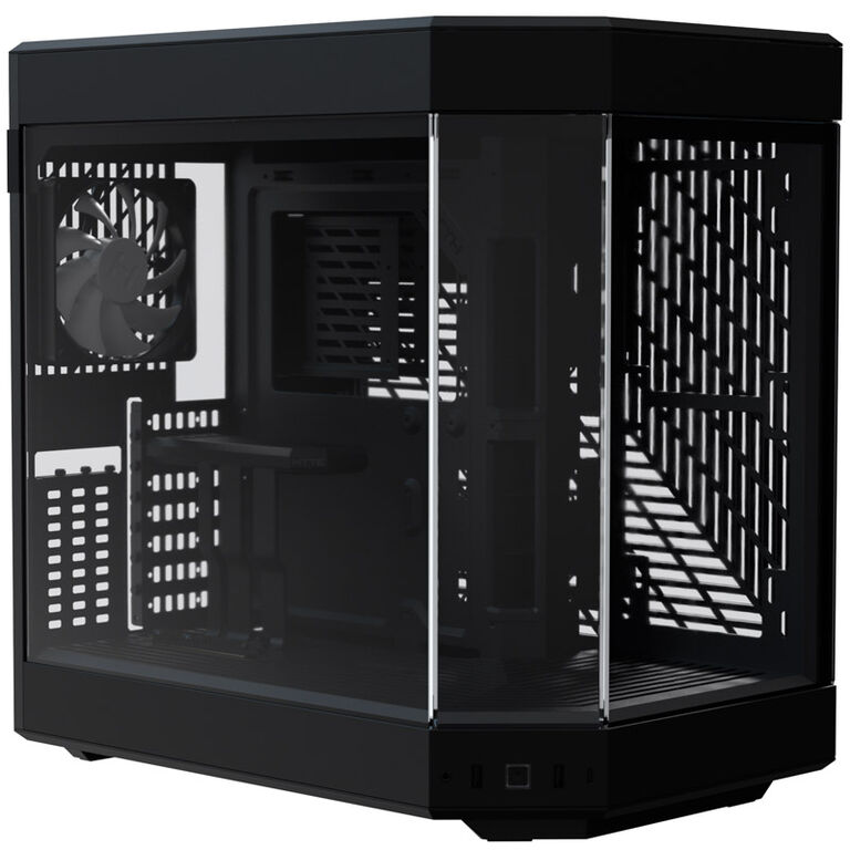 Hyte Y60 Midi Tower, Tempered Glass - schwarz image number 0