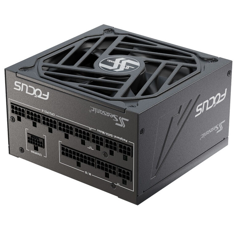 Seasonic Focus GX 850, 80 PLUS Gold power supply, modular, ATX 3.0, PCIe 5.0 - 850 Watt image number 4