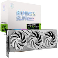 MSI GeForce RTX 4080 Super Gaming X Slim White 16G, 16384 MB GDDR6X