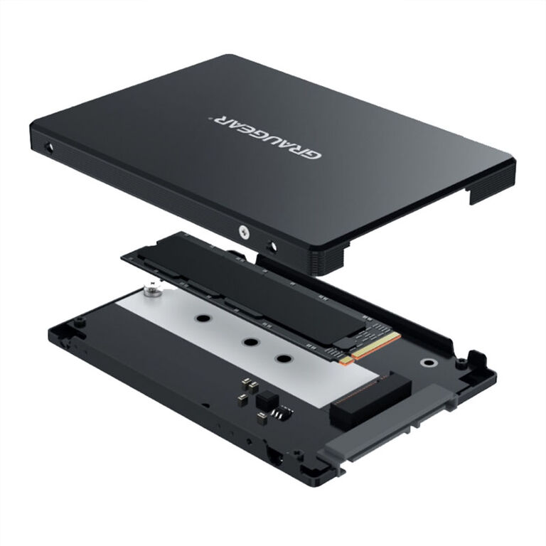 GreyGear Converter M.2 NGFF SSD to 2.5 inch SATA image number 1