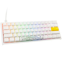 Ducky One 2 Pro Mini White Edition Gaming Keyboard, RGB LED - Cherry Black (US)