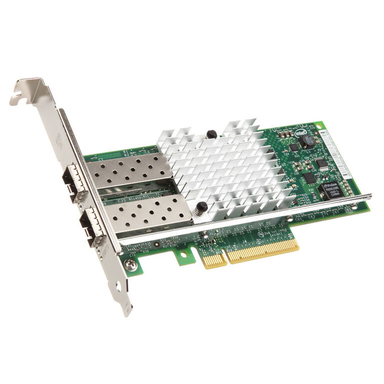 Intel X520-DA2, 2x 10GBase SFP+ Direct Attach, PCIe x8 - Retail image number 0