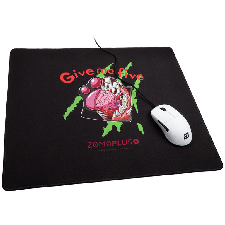 ZOMOPLUS Give Me Five Gaming Mousepad, 500x420mm - black image number 2