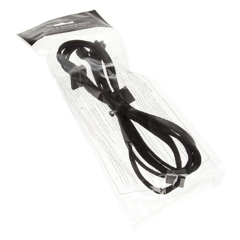 SilverStone SATA/Slimline-SATA cable for modular power supplies - 300mm image number 2