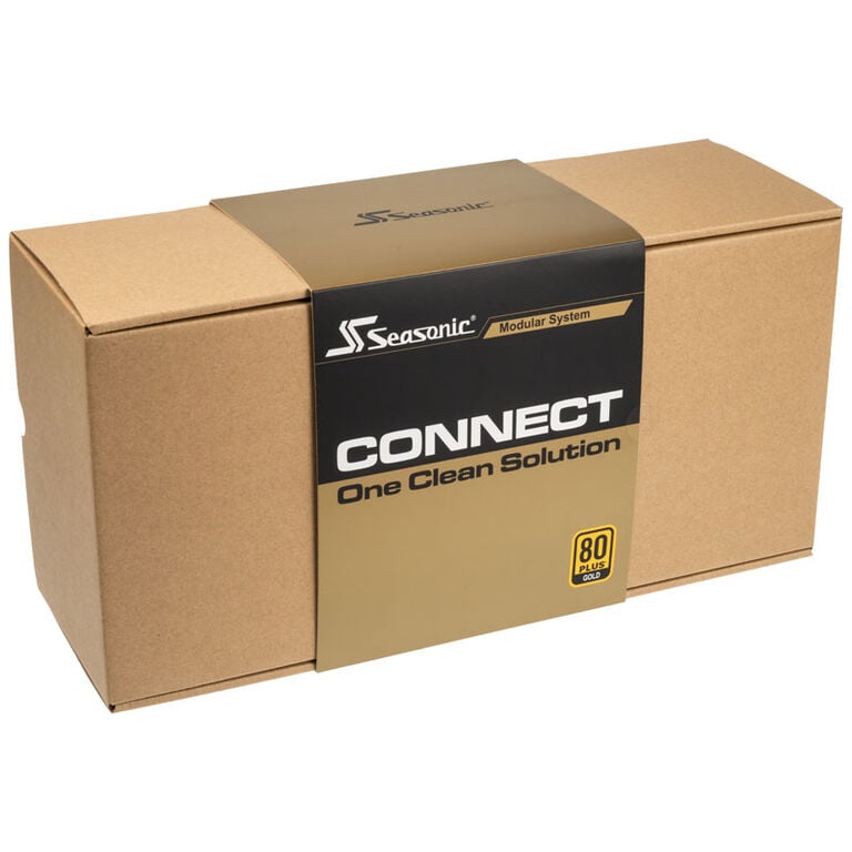 Seasonic CONNECT 80 PLUS Gold power supply, modular - 750 Watt image number 8