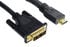 InLine HDMI to DVI Adapter Cable High Speed, black - 3m image number null