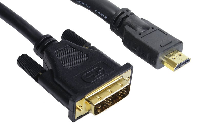 InLine HDMI to DVI Adapter Cable High Speed, black - 3m image number 0