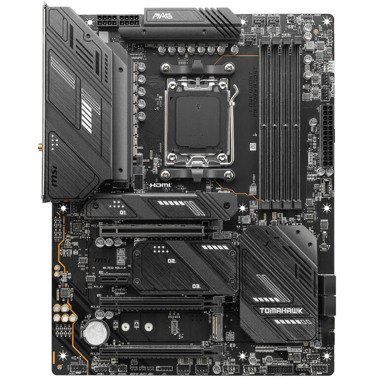 MSI MAG X670E Tomahawk WiFi, AMD X670E motherboard - Socket AM5 image number 2