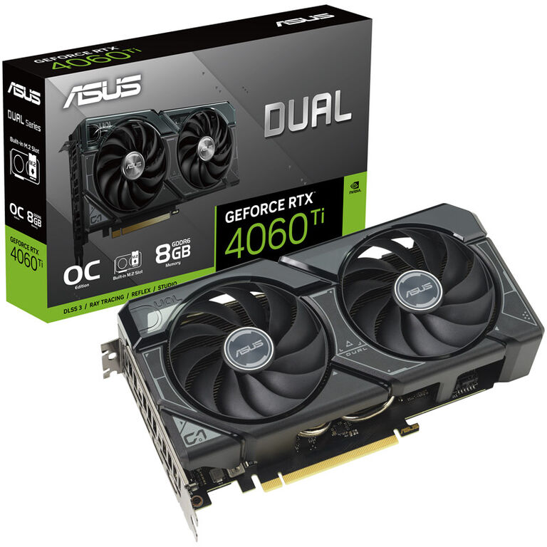 ASUS GeForce RTX 4060 Ti Dual O8G SSD, 8192 MB GDDR6 image number 0