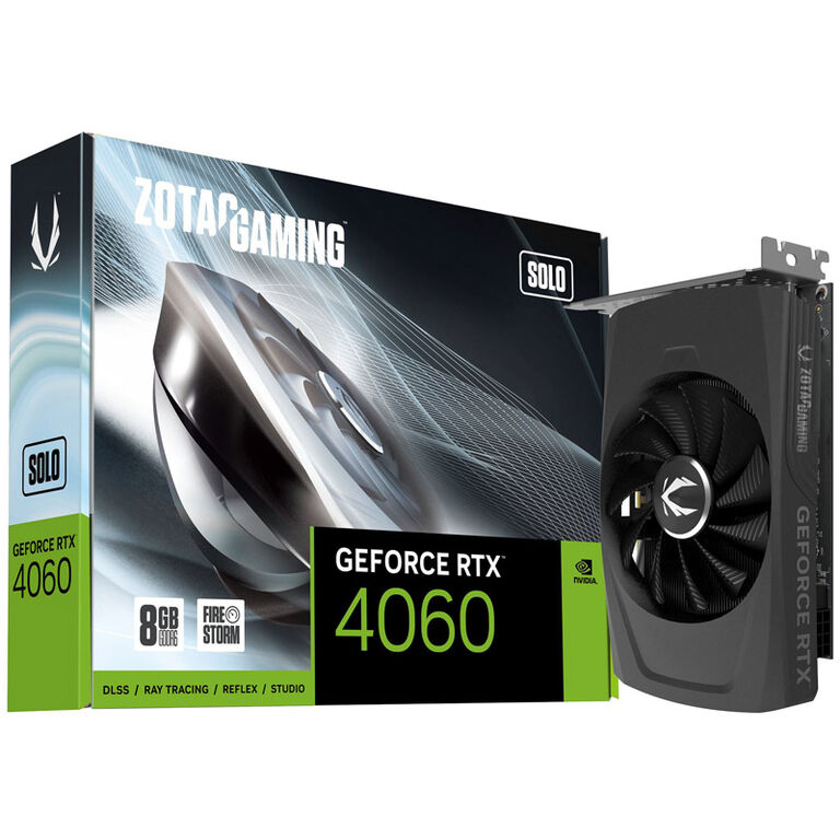 ZOTAC Gaming GeForce RTX 4060 Solo, 8192 MB GDDR6 image number 0