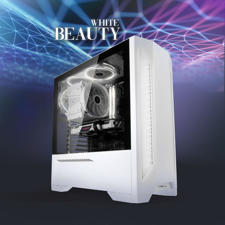 Gaming-PC White Beauty GeForce Battle Royal Edition, Ryzen 5 5600, NVIDIA GeForce RTX 4060 Ti image number 0
