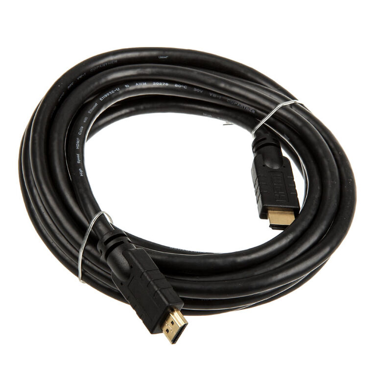 InLine 4K (UHD) HDMI Cable, black - 5m image number 1