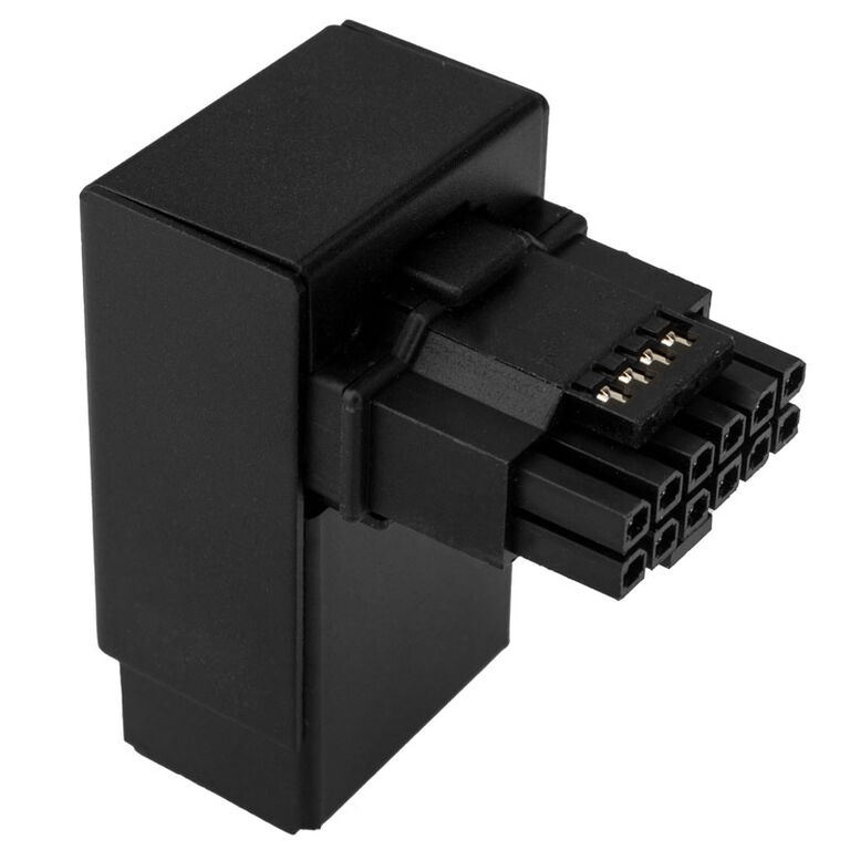 Kolink Core Pro 12V-2x6 90 Degree Adapter - Type 1, Black image number 5