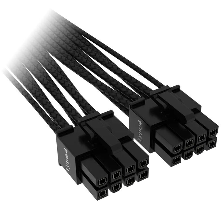 Corsair Premium Sleeved 12+4 Pin PCIe Gen5 12VHPWR 600W - black image number 2