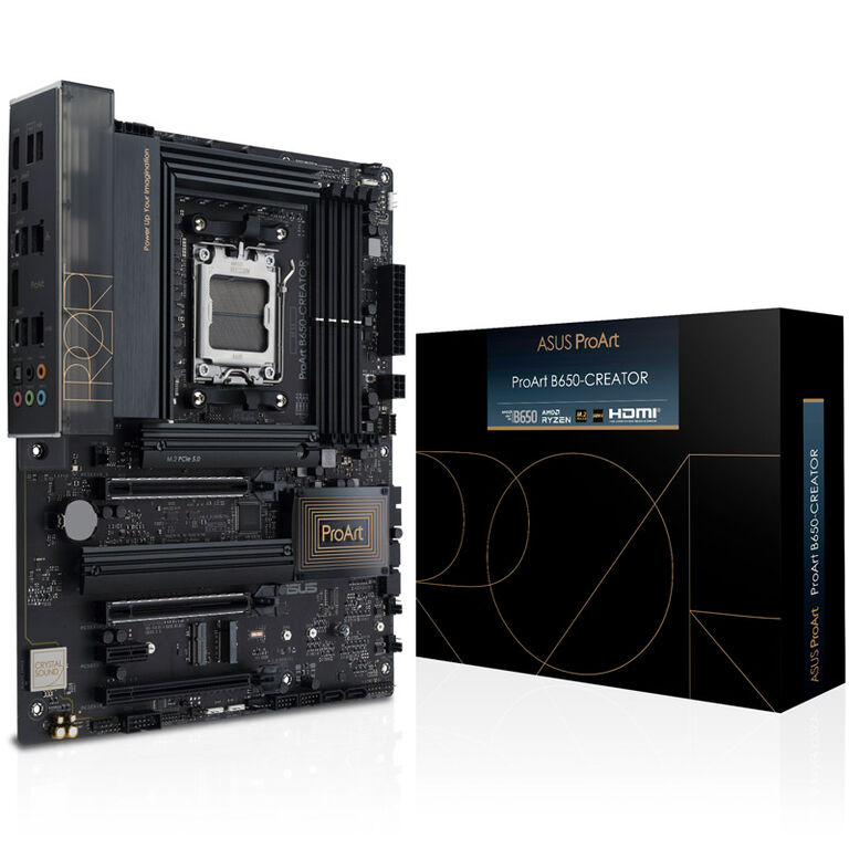 ASUS ProArt B650-Creator, AMD B650 motherboard - Socket AM5, DDR5 image number 0