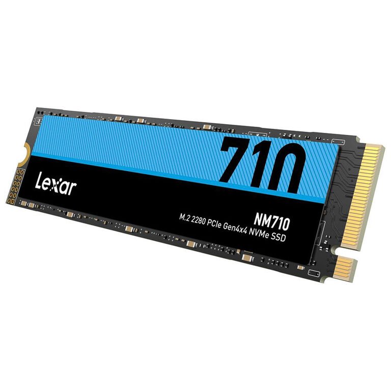 Lexar NM710 NVMe SSD, PCIe 4.0 M.2 Type 2280 - 500 GB image number 0
