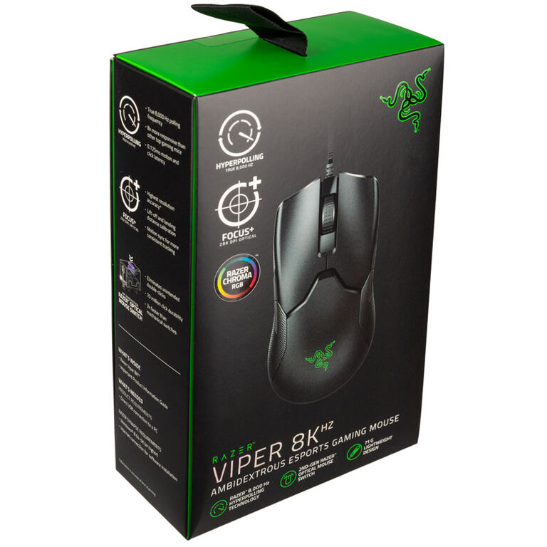 Razer Viper 8KHz Gaming Maus -schwarz image number 8