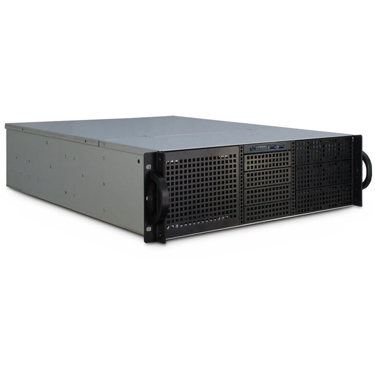 Inter-Tech IPC 3U-30240, 3U Rack Server Case - black image number 0