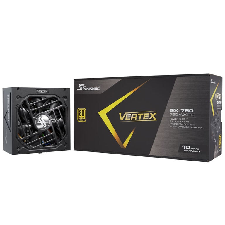 Seasonic Vertex GX 80 PLUS Gold power supply, modular, ATX 3.0, PCIe 5.0 - 750 Watt image number 7