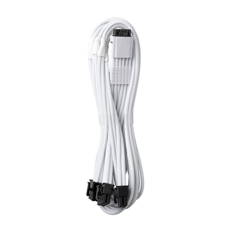 CableMod C-Series PRO ModMesh 12VHPWR to 3x PCI-e Kabel for Corsair - 60cm, white image number 0