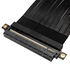 Akasa Riser Black X3, Premium PCIe 3.0 x 16 Riser Cable, 30cm - black image number null