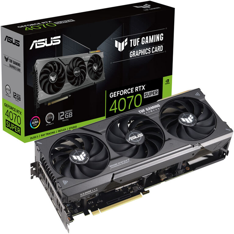 ASUS GeForce RTX 4070 Super TUF 12G, 12288 MB GDDR6X image number 0