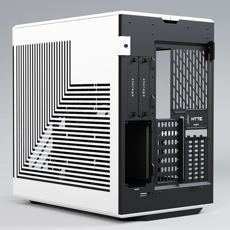 Hyte Y60 Midi Tower, Tempered Glass - black/white image number 4