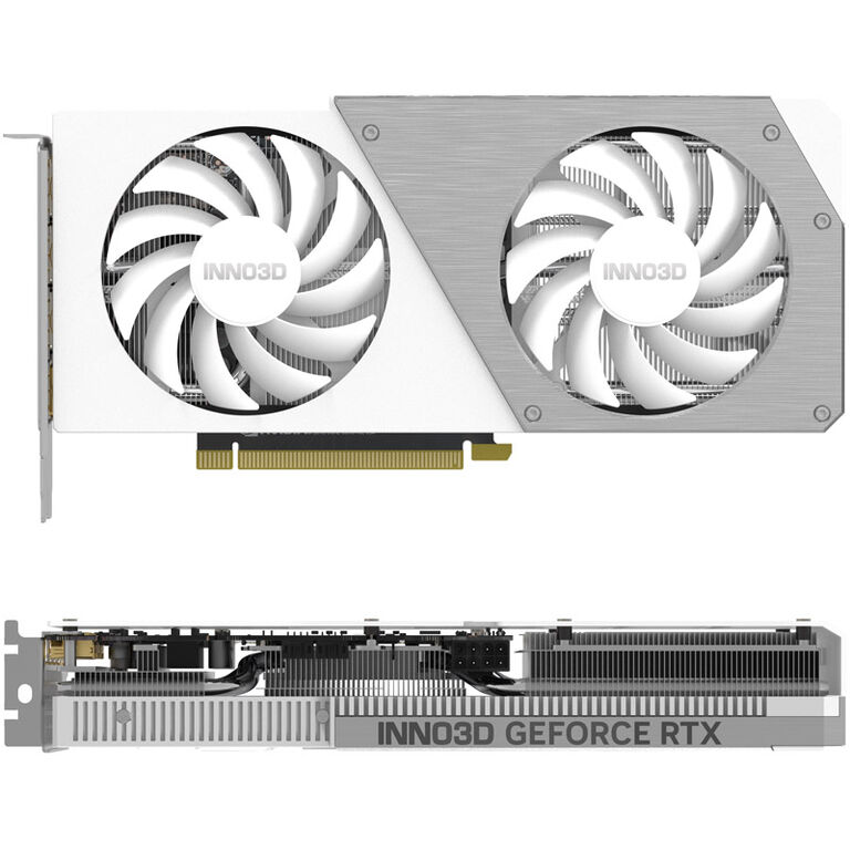 INNO3D GeForce RTX 4060 Ti 16GB Twin X2 OC White, 16384 MB GDDR6 image number 2