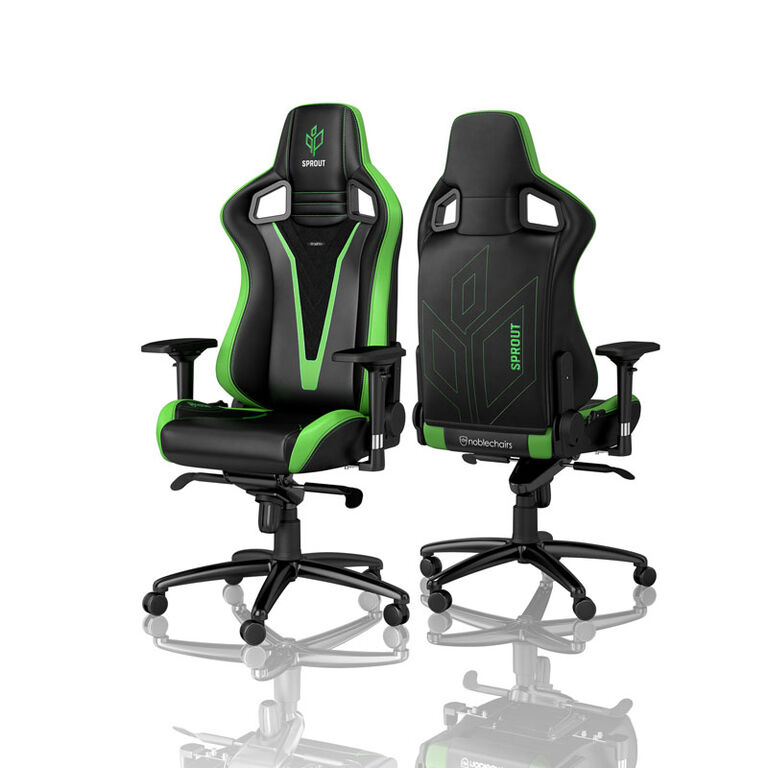 noblechairs EPIC Gaming Stuhl - Sprout Edition - schwarz/grün image number 1