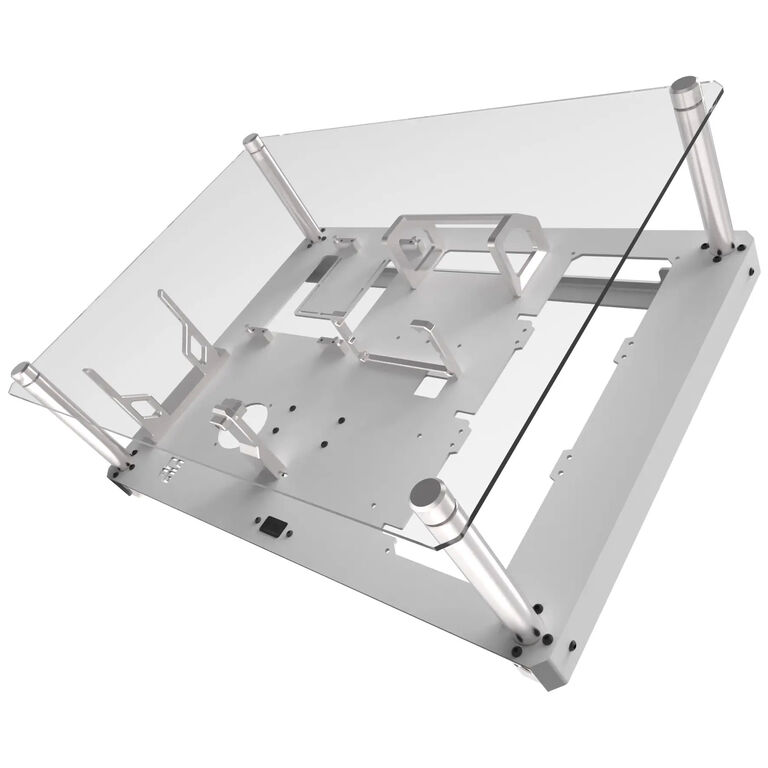 CSFG Frostbite Wall Mount Case - white, Micro-ITX image number 7