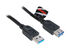 Akasa USB 3.0 Kabel, Type A, 1,5m - black image number null