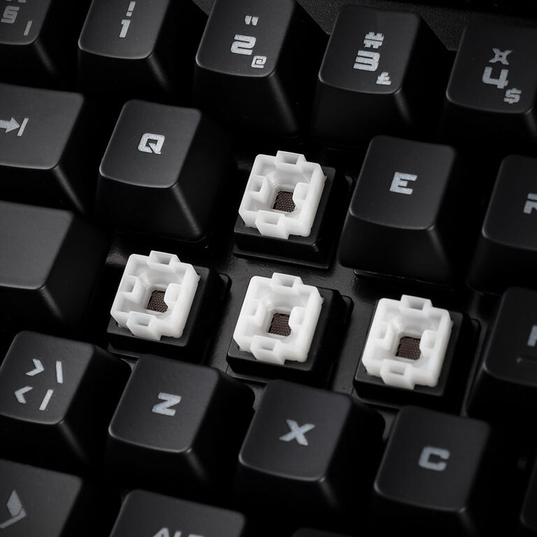 Das Keyboard 5QS Gaming Tastatur - Omron Gamma-Zulu, NO-Layout, schwarz image number 6