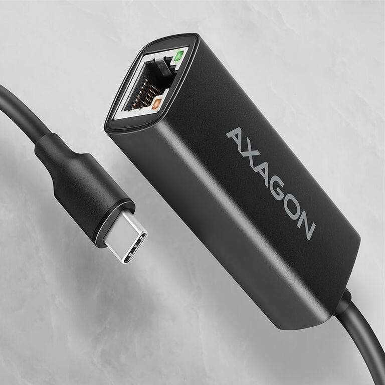 AXAGON ADE-ARC USB-C 3.2 Gen 1 - Gigabit Ethernet 10/100/1000 Adapter image number 1
