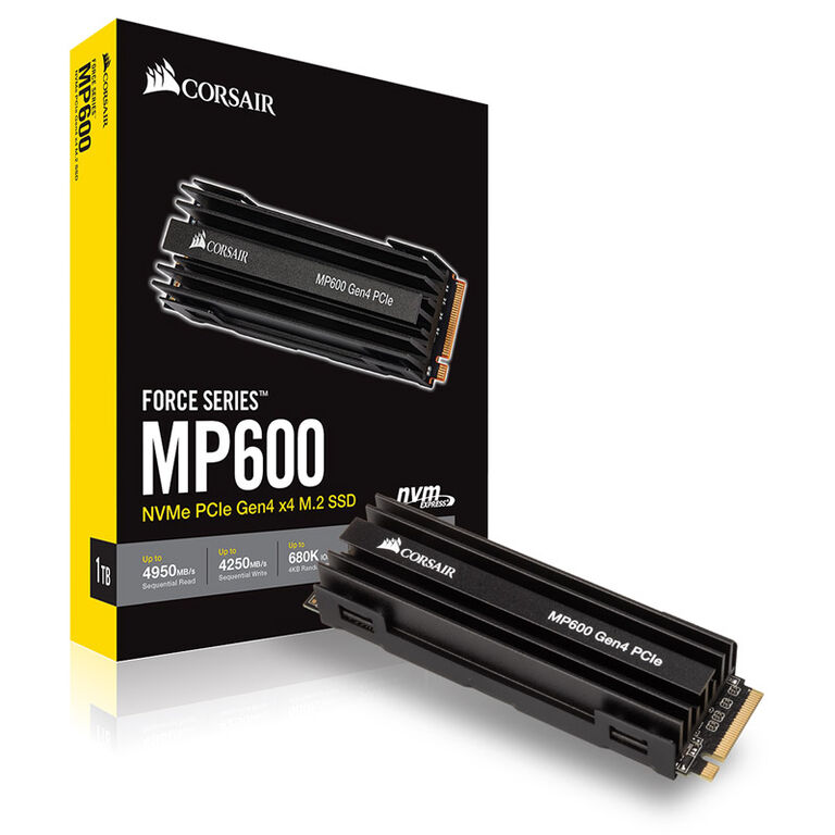 Corsair MP600 R2 NVMe SSD, PCIe 4.0 M.2 Type 2280 - 1 TB image number 0