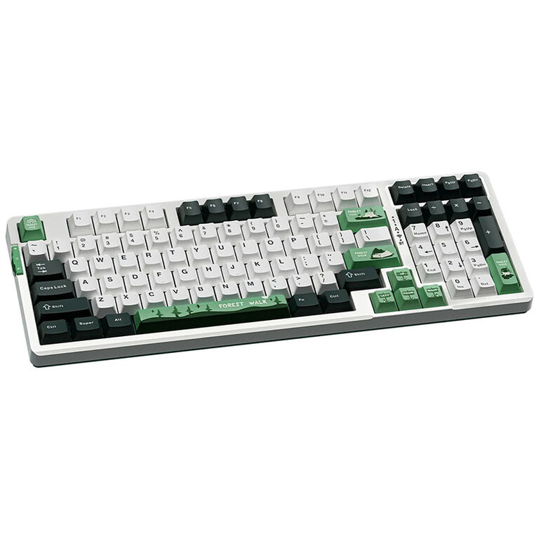 VGN V98Pro V2 Gaming Keyboard, Blueberry Ice Cream - Forest (US) image number 1