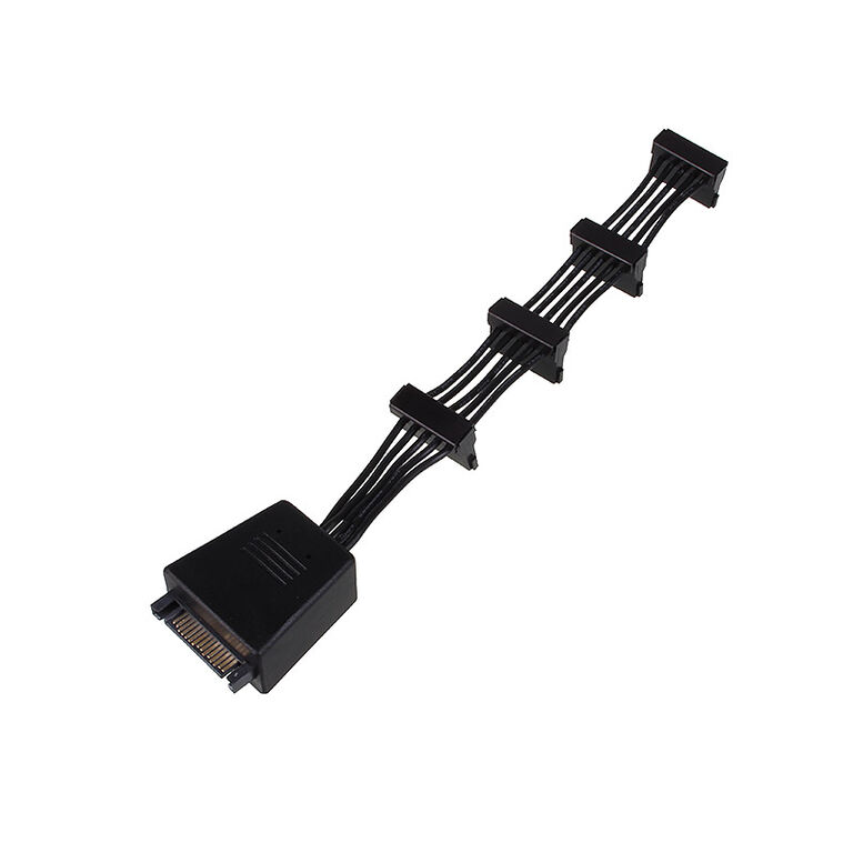 SilverStone SATA Power Adapter Cable with Capacitor image number 2