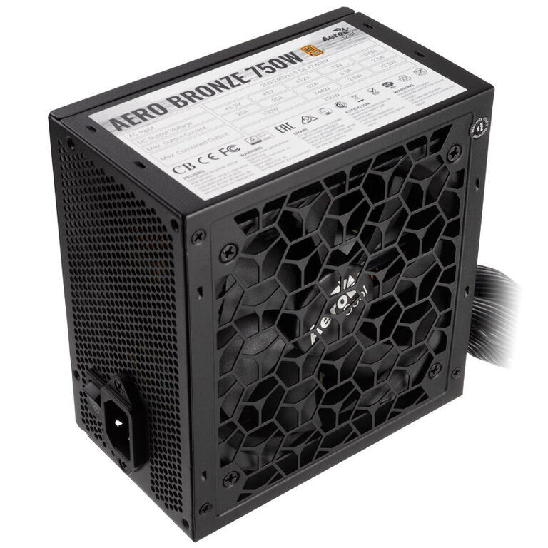 Aerocool Aero Bronze 750W 80 PLUS Bronze Power Supply - 750 Watt image number 1