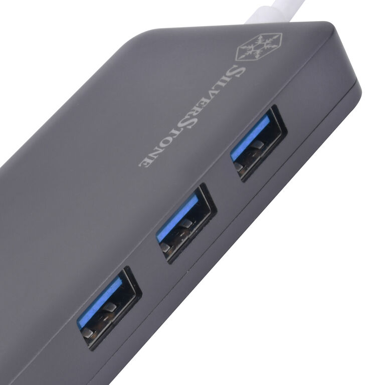 SilverStone SST-EP14C - USB 3.1 Type-C Gen1 to HDMI, 3x USB 3.1 Gen 1 Type-A, 1x USB 3.1 Gen 1 Type- image number 4