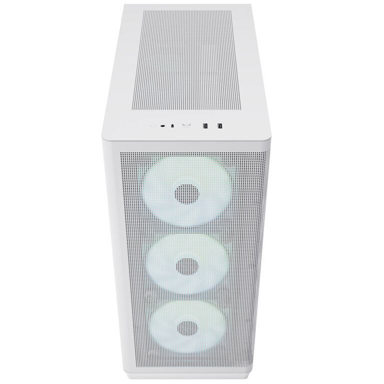 APNX C1 Mid-Tower ATX Case, Tempered Glass - white image number 5