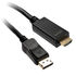 InLine DisplayPort to HDMI Converter Cable, 4K/60Hz, black - 3m image number null