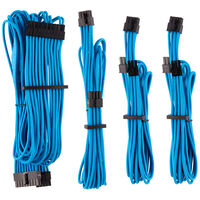 Corsair Premium Sleeved Cable Set (Gen 4) - blue
