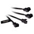 Alphacool Y-Splitter 4-pin to 4x 4-pin PWM 60cm - black image number null